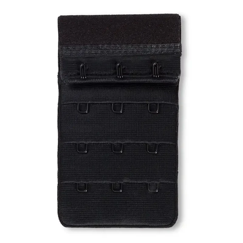 Prym BH-Verlängerungsstück 50 mm, 3 x 3 Haken, Schwarz