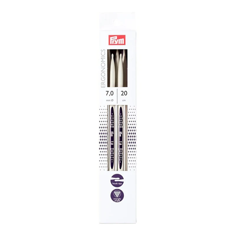 Prym Strumpfstricknadeln, ergonomisch, 20 cm, 7,00 mm