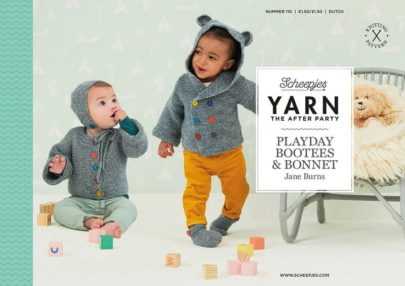 YARN The After Party Nr. 110 Playday Booties-Mütze NL