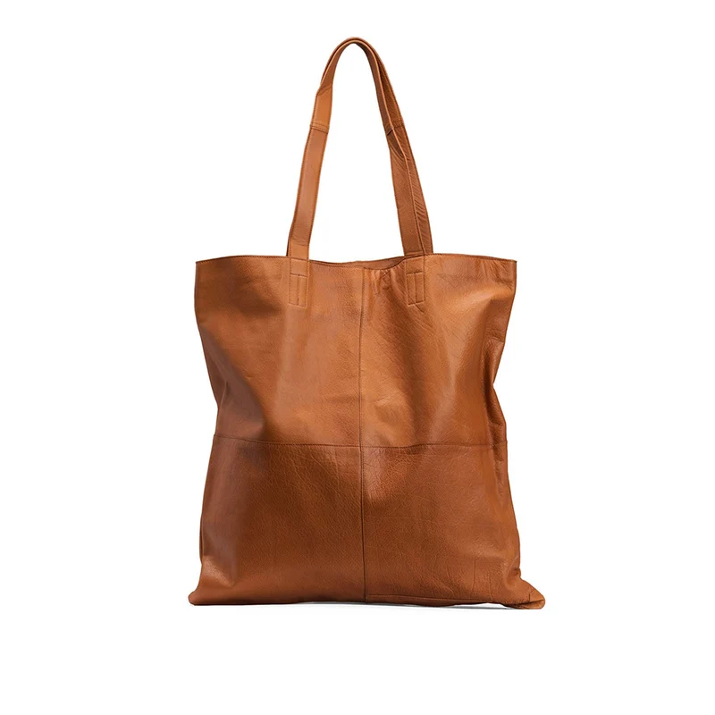 MUUD Show XL Whisky – Handgefertigte Ledertasche für den Alltag, 53 x 53 x 30 cm