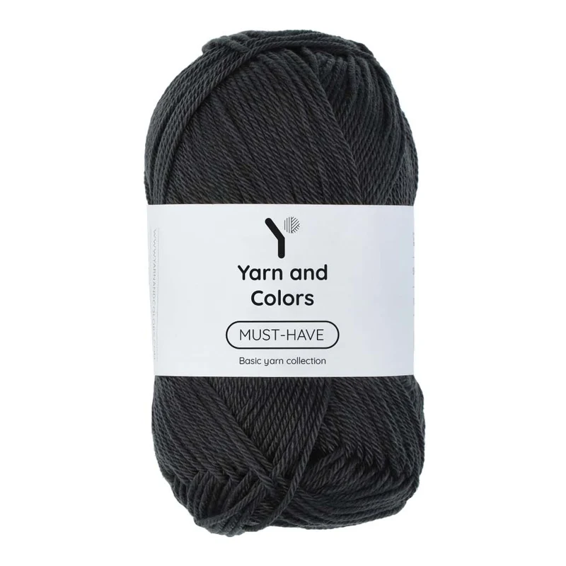 Yarn and Colors Must-have 099 Anthrazit