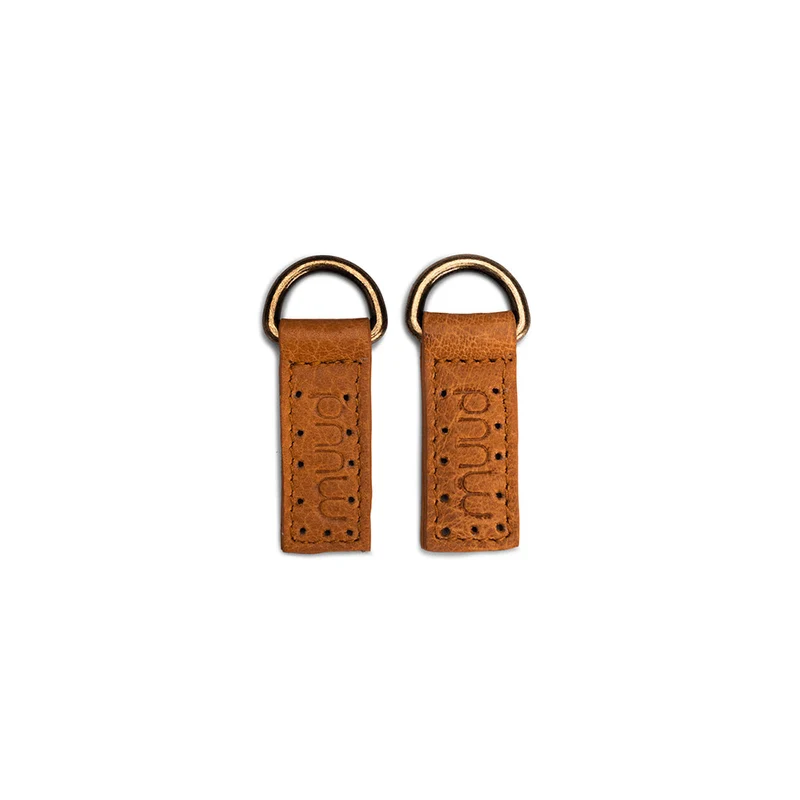 MUUD Caisa Whisky – Lederriemen mit D-Ring, 6,5 x 2 cm