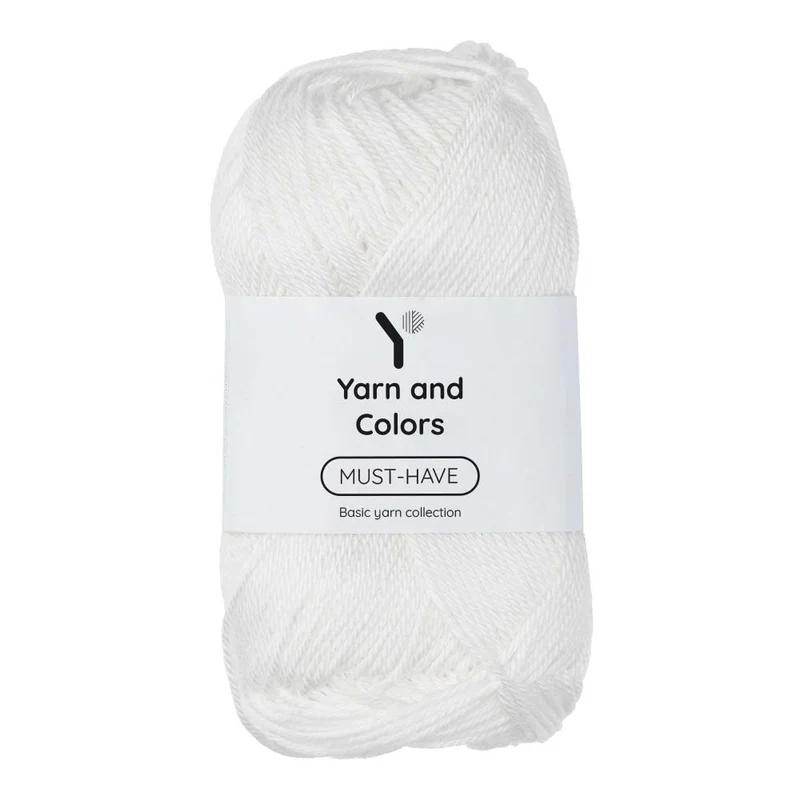 Yarn and Colors Must-have 001 Weiß