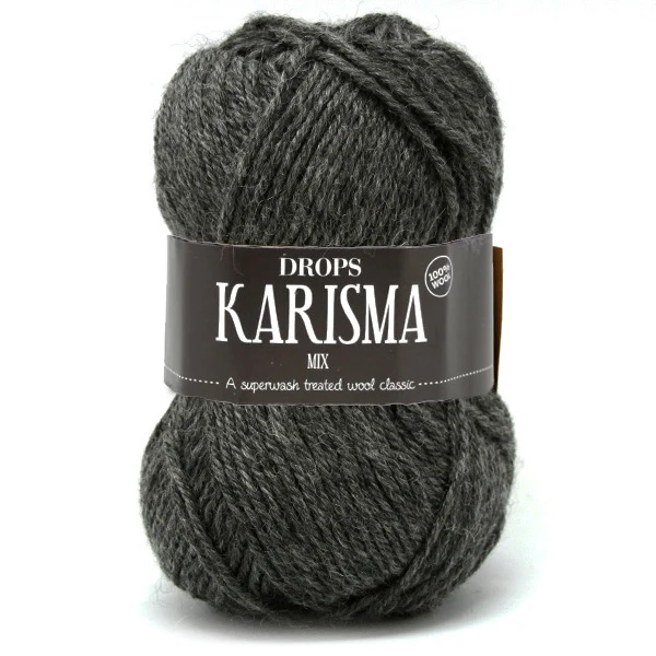 DROPS Karisma Mix 016 Dunkelgrau