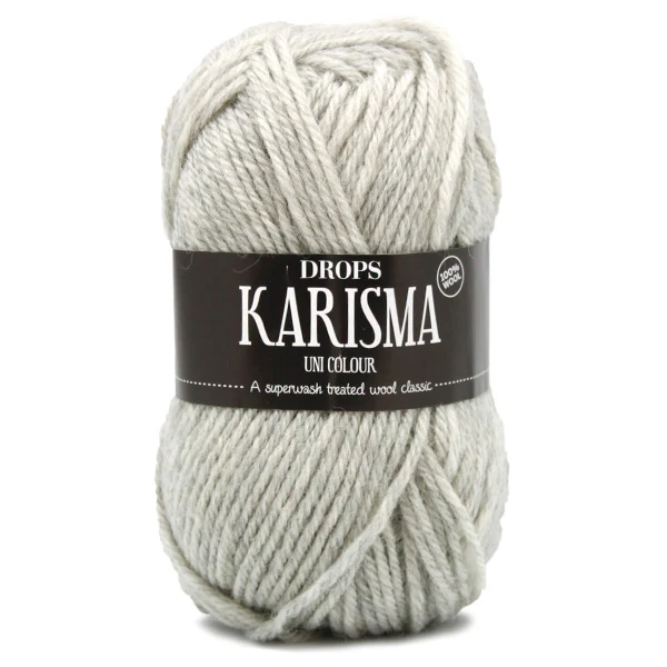 DROPS Karisma Mix 072 Hellperlgrau