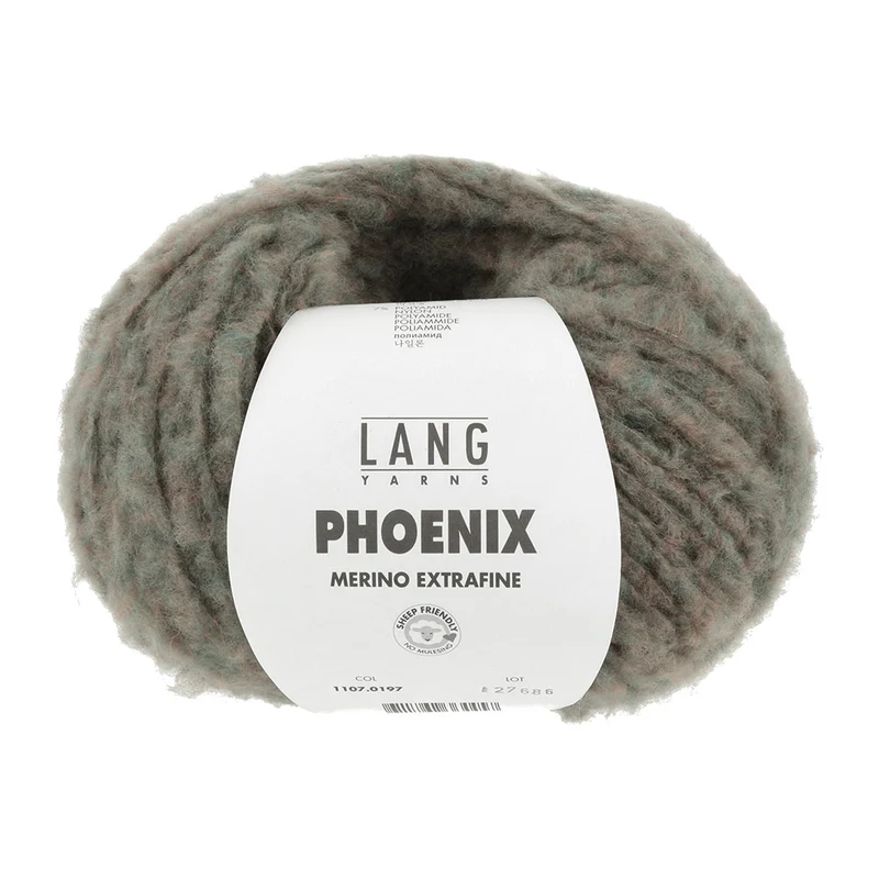 Lang Yarns Phoenix 197 Oliv Chante Claire
