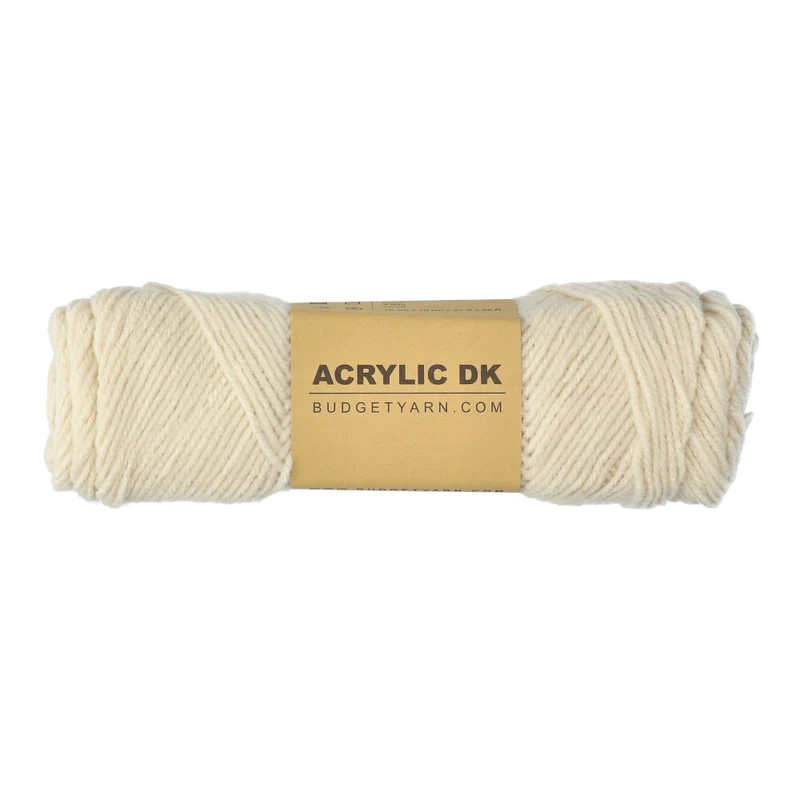 BudgetYarn Acrylic DK 002 Creme