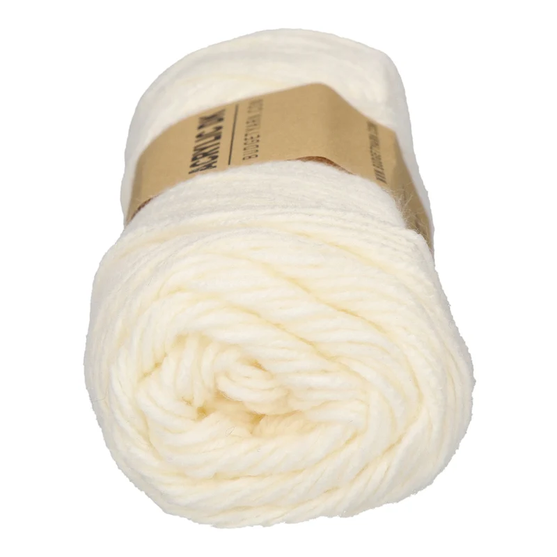 BudgetYarn Acryl DK 001 Weiß
