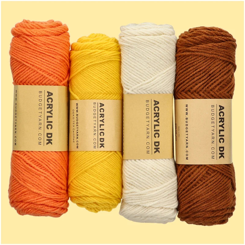 BudgetYarn Acrylic DK 021 Sunset
