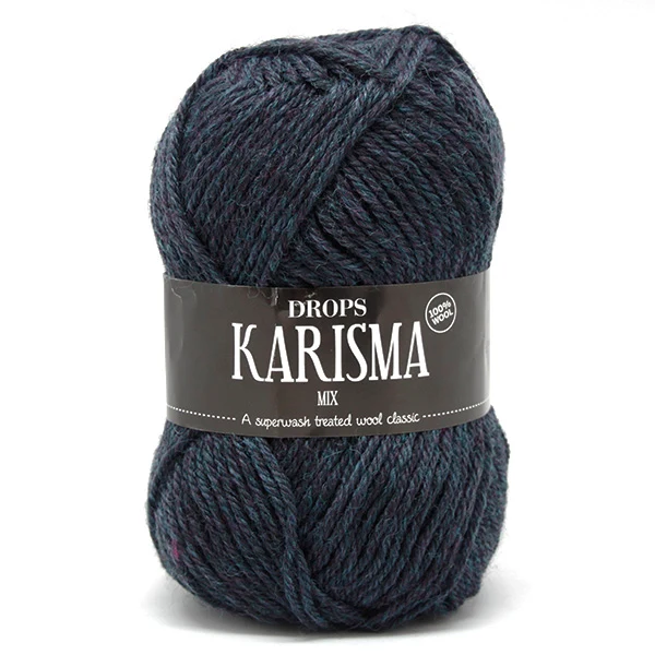 DROPS Karisma Mix 075 Petrol Cerise