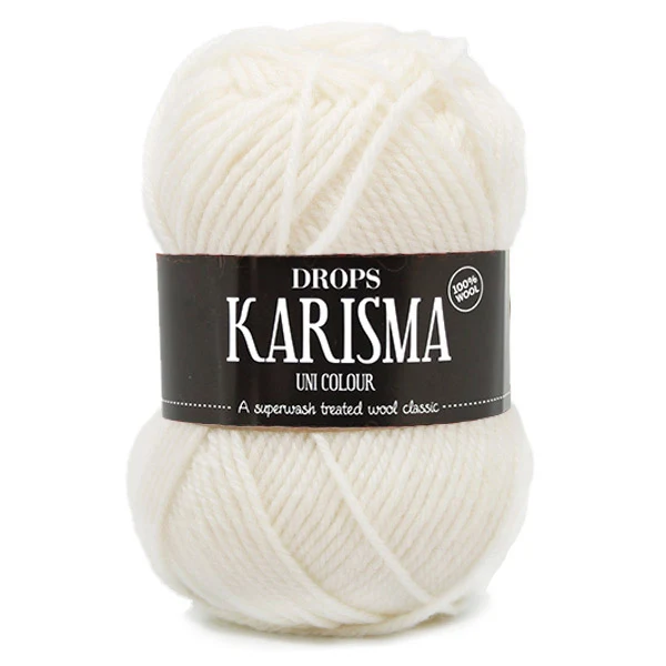 DROPS Karisma Uni Colour 001 Natur
