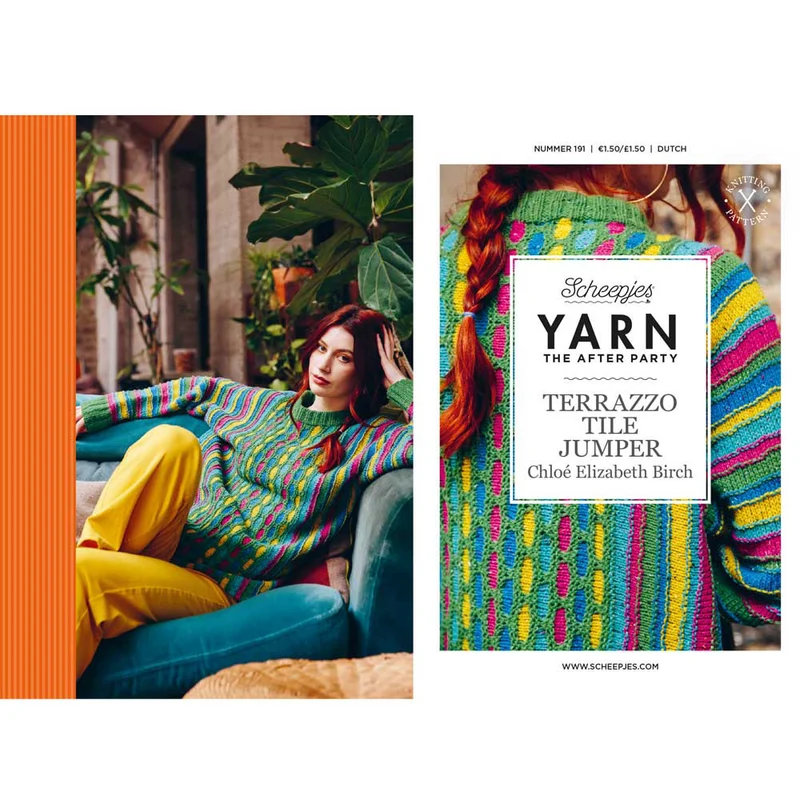 YARN The After Party Nr. 191 Pullover „Terrazzo Tile“ NL