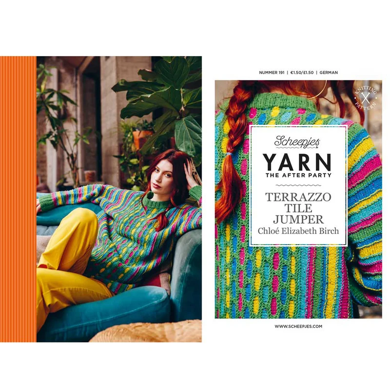 YARN The After Party Nr. 191 Pullover mit Terrazzo-Muster DE