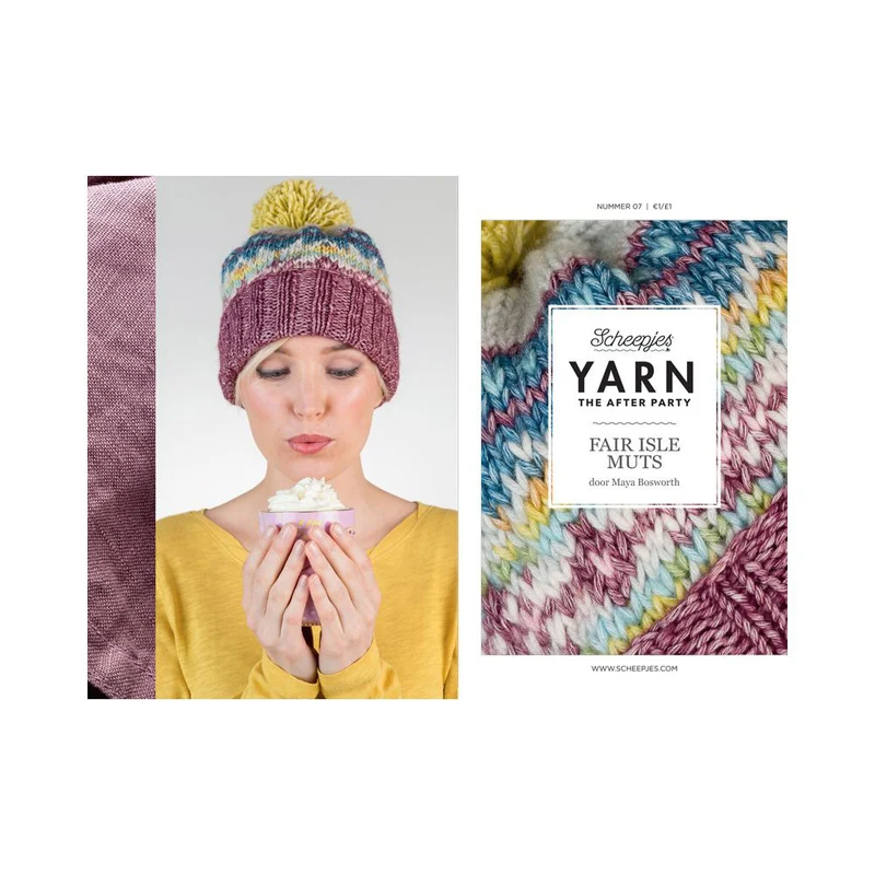 YARN The After Party Nr. 07 Fair-Isle-Mütze NL