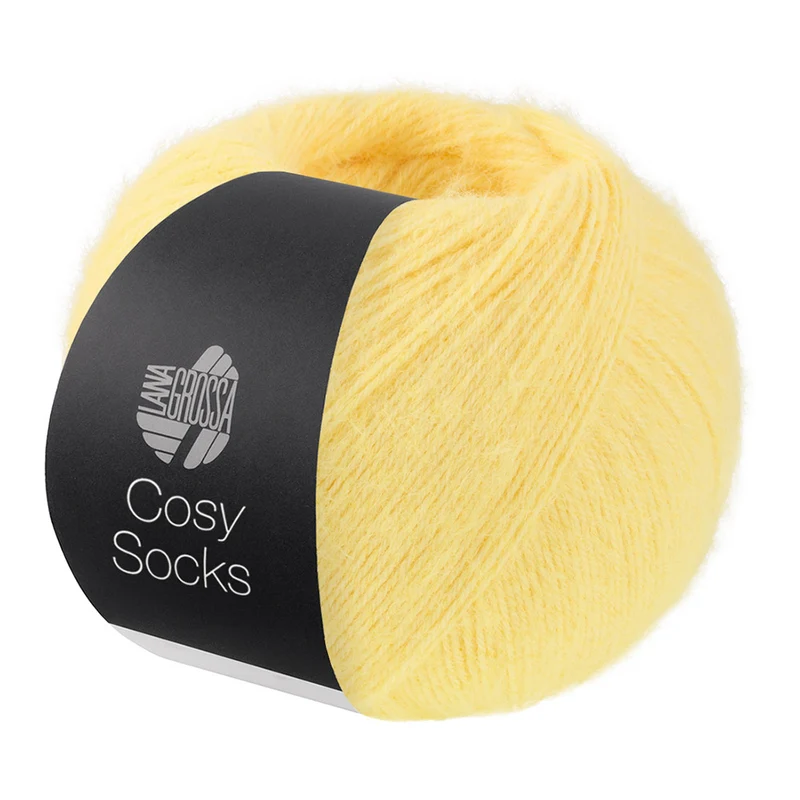 Lana Grossa Cosy Socks 0019 Gelb