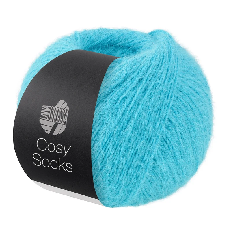 Lana Grossa Cosy Socks 0023 Türkis