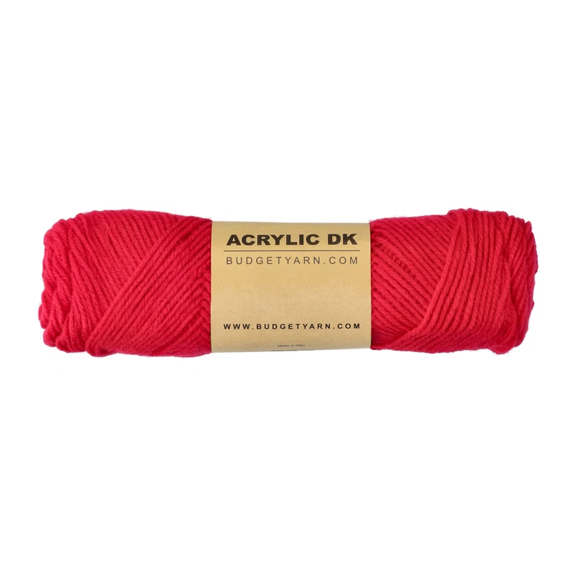 BudgetYarn Acrylic DK 033 Himbeere