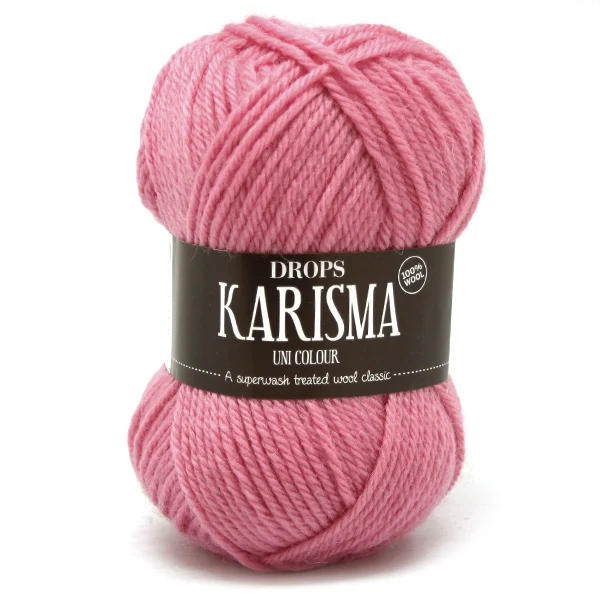 DROPS Karisma Uni Colour 033 Rosa
