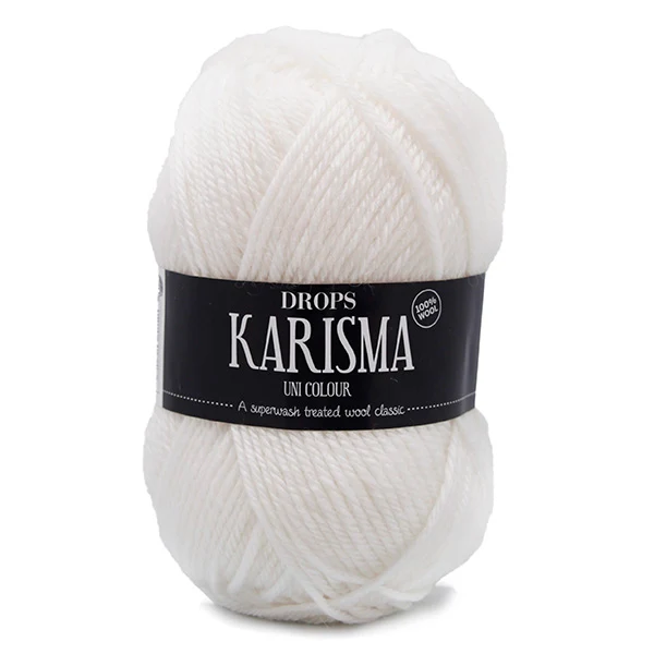 DROPS Karisma Uni Colour 019 Weiß