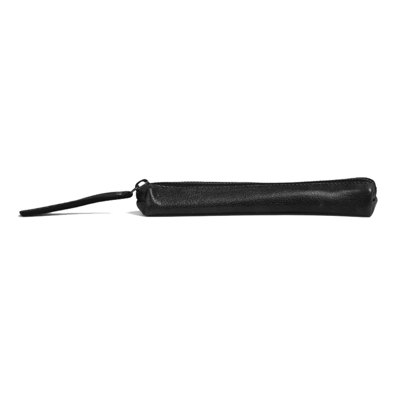 MUUD Hee Black – Handgefertigter Leder-Handtasche 2 x 18,5 cm