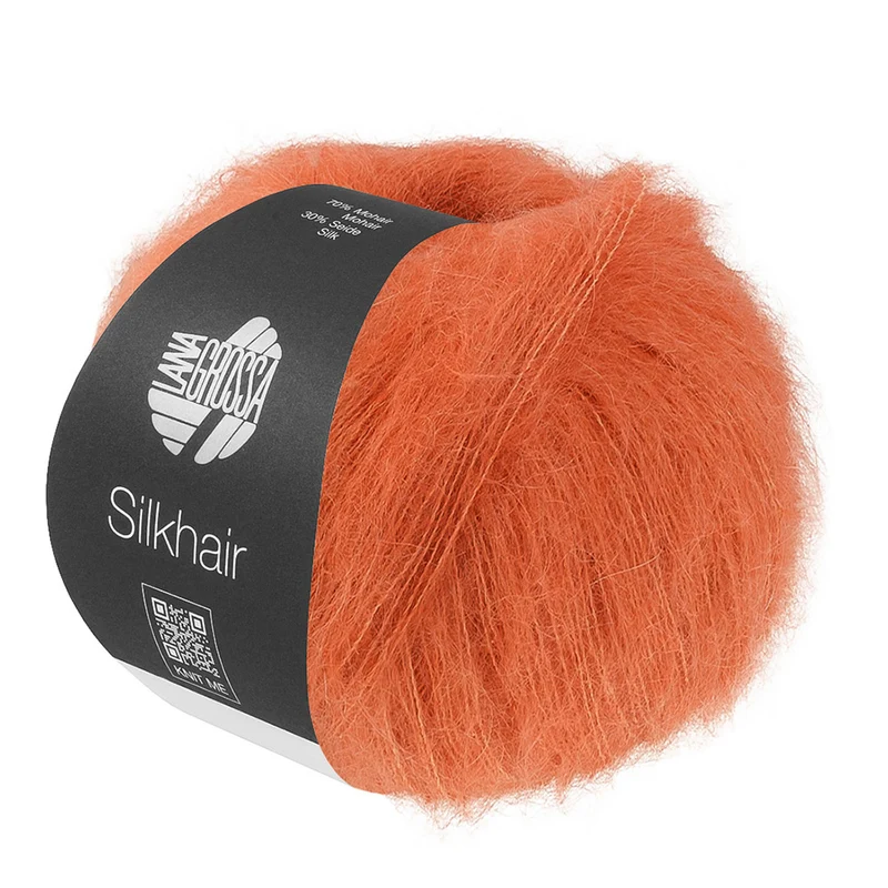 Lana Grossa Silkhair 228 Lachsorange