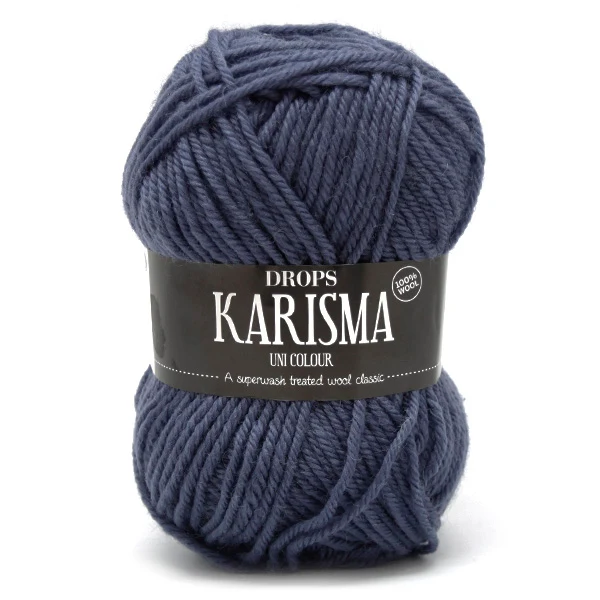 DROPS Karisma Uni Colour 065 Denimblau