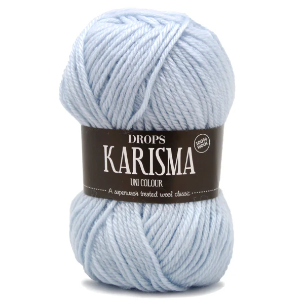 DROPS Karisma Uni Colour 068 Hellhimmelblau