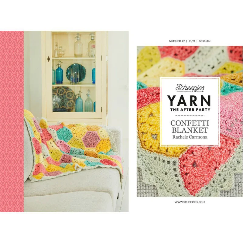 YARN The After Party Nr. 42 Confetti Blanket UK