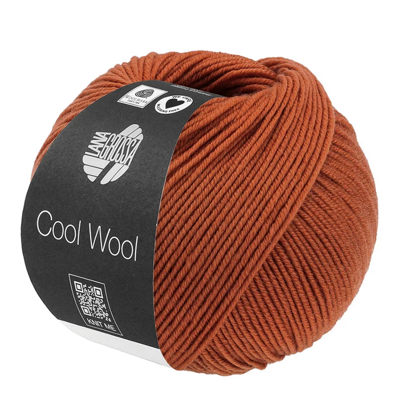 Lana Grossa Cool Wool 2125 Zimtbraun