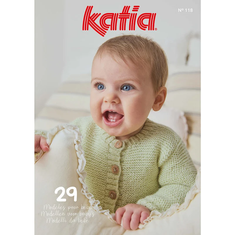 Katia Baby Magazine Nr. 118 Herbst/Winter 2026/2027 NL/FR/IT