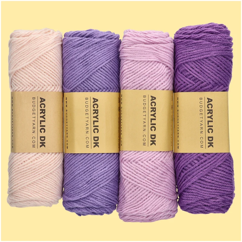 BudgetYarn Acrylic DK 055 Flieder