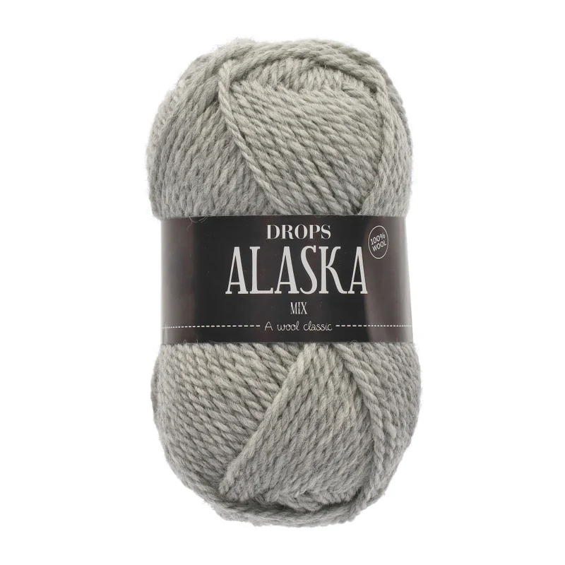 DROPS Alaska Mix 003 Hellgrau