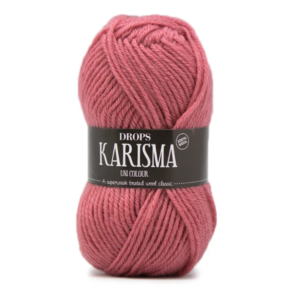 DROPS Karisma Uni Colour 080 Rosa