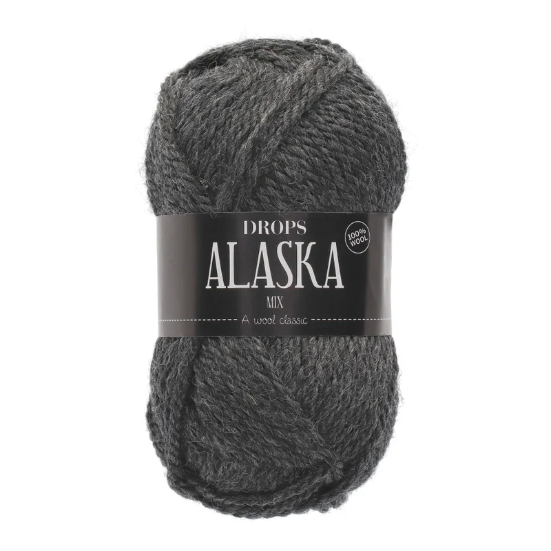 DROPS Alaska Mix 005 Anthrazit