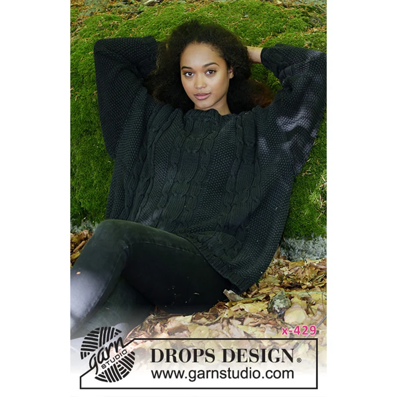 DROPS Alaska Uni Colour 006 Schwarz