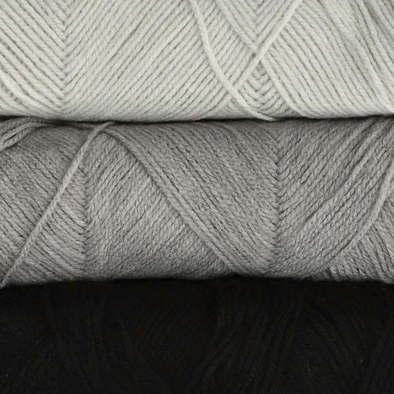 BudgetYarn Acryl DK 094 Silber