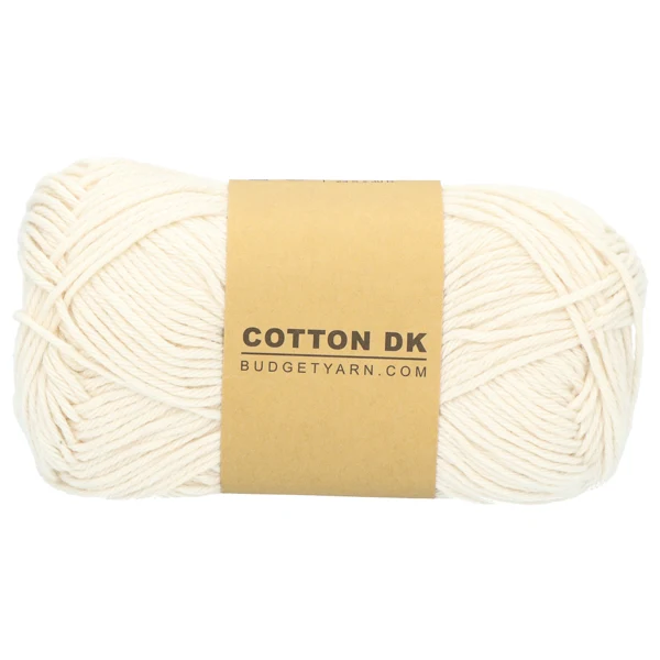 BudgetYarn Cotton DK 002 Creme