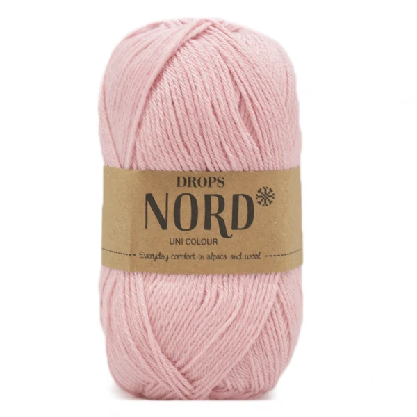 DROPS Nord Uni Colour 12 Puderrosa