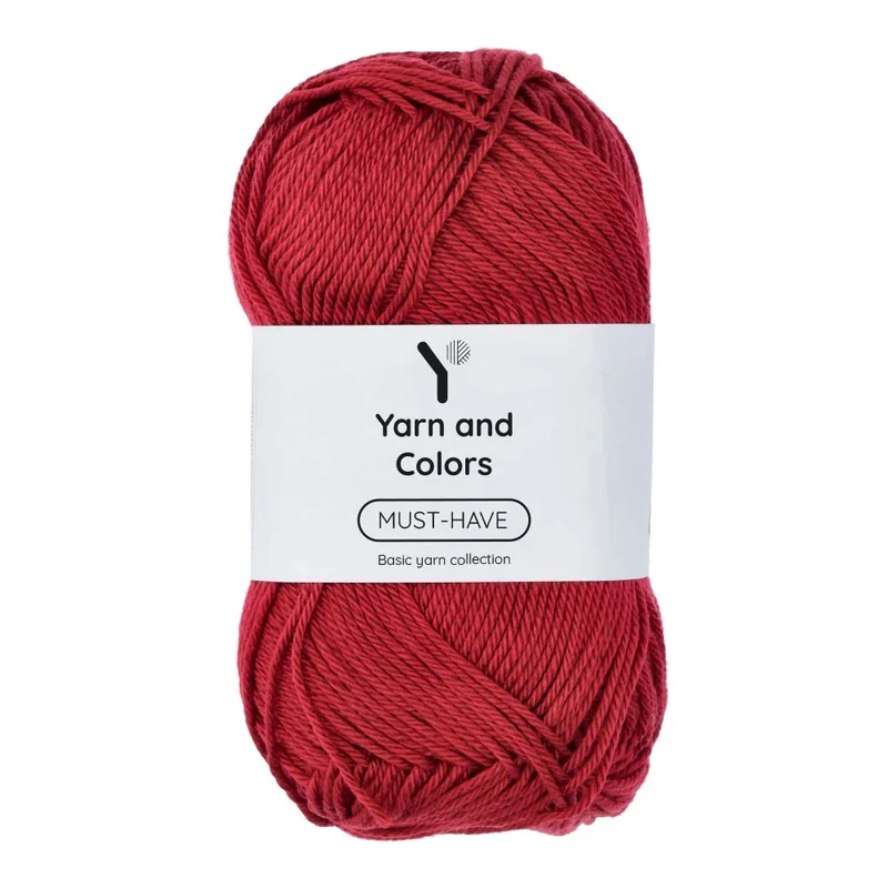 Yarn and Colors Must-have 029 Burgunderrot