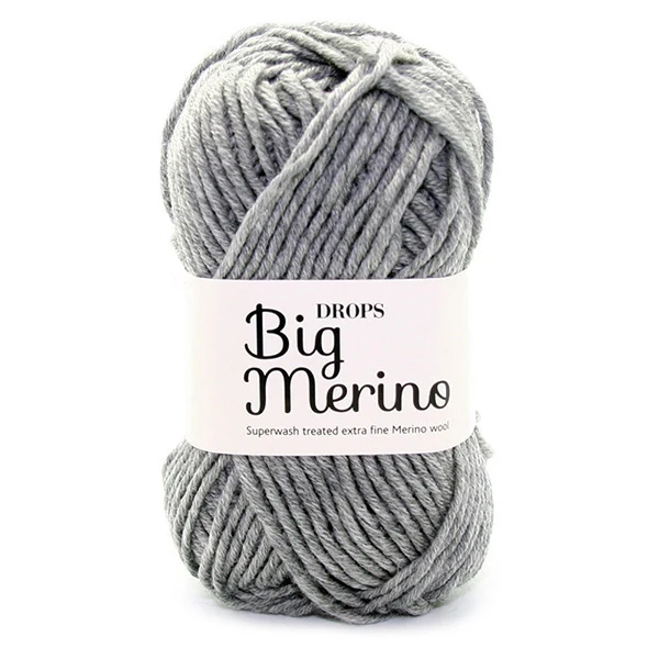 Drops Big Merino Mix 02 Grau