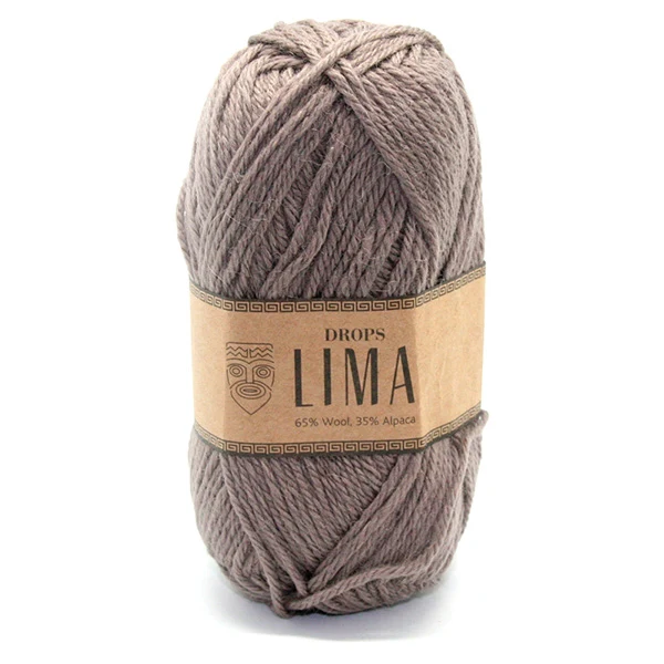 DROPS Lima Uni Colour 5310 Hellbraun
