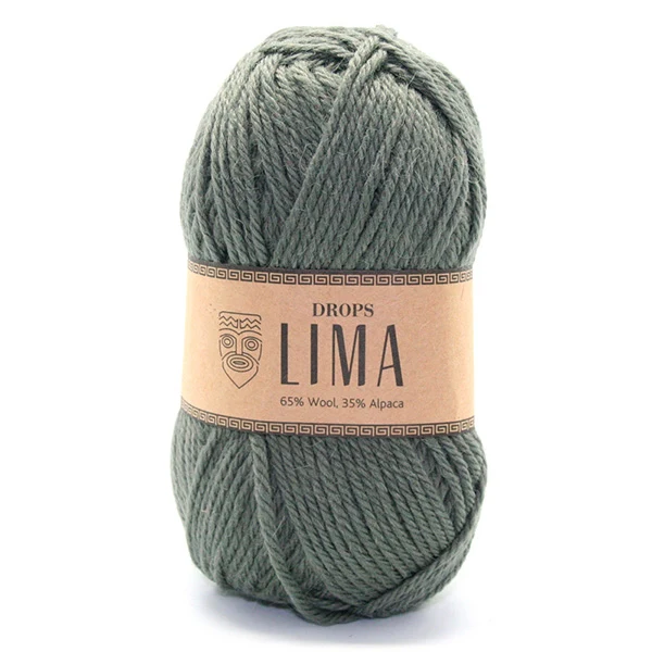 DROPS Lima Uni Colour 7810 Khaki