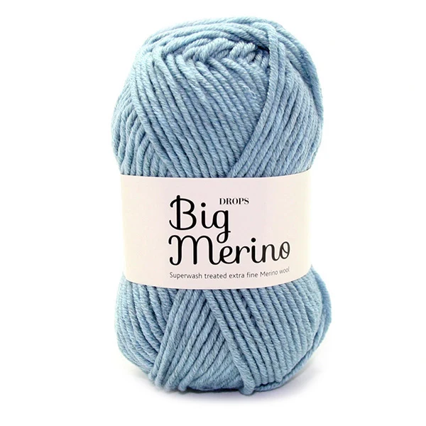 DROPS Big Merino Mix 06 Vergissmeinnicht