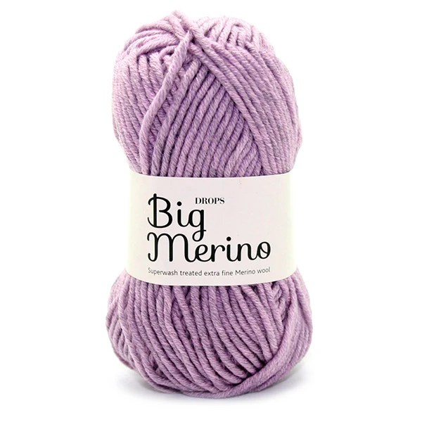 DROPS Big Merino Mix 09 Lavendel
