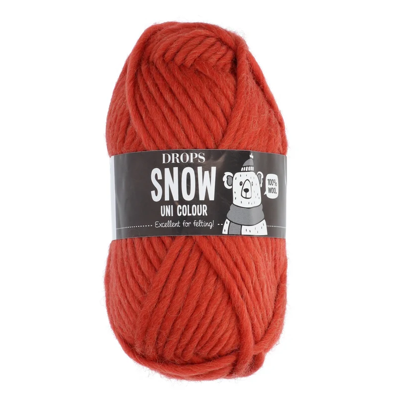 DROPS Snow Uni Colour 007 Orange