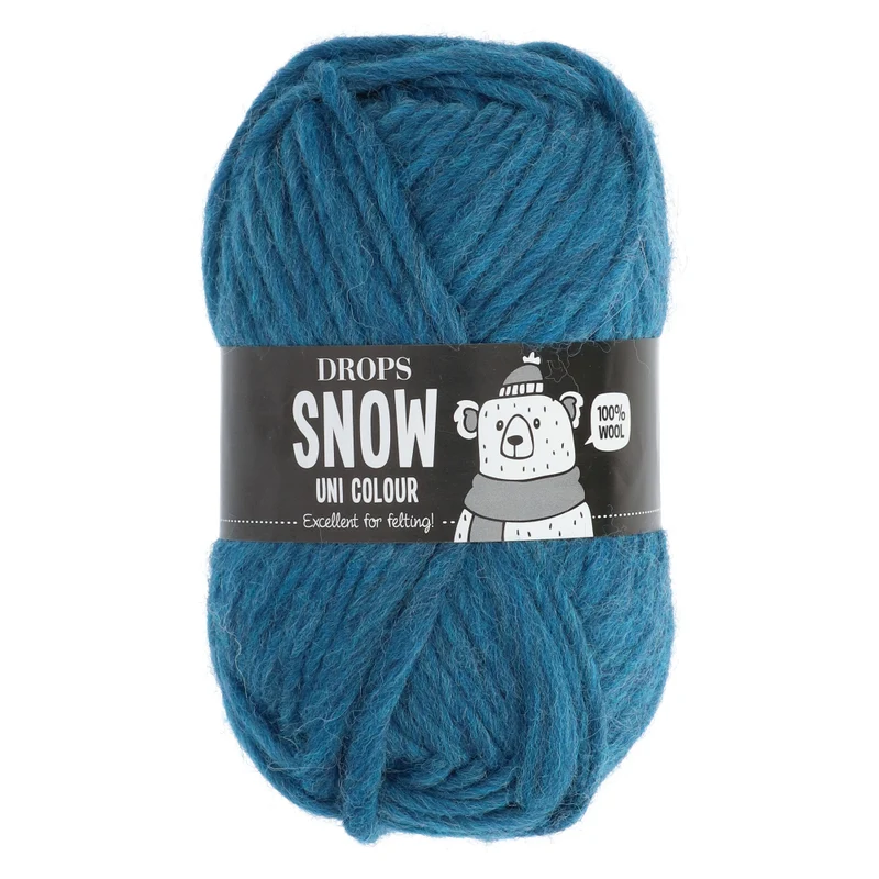 DROPS Snow Uni Colour 005 Türkis