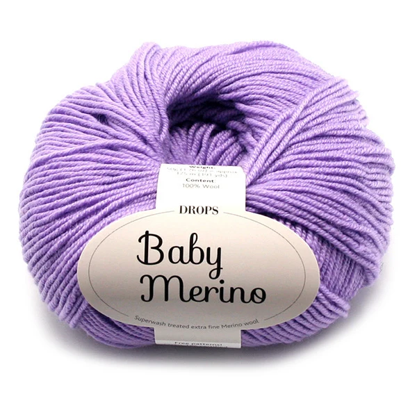DROPS Baby Merino Uni Colour 014 Flieder