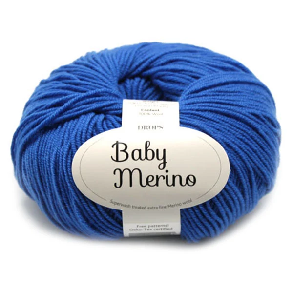 DROPS Baby Merino Uni Colour 033 Elektroblau
