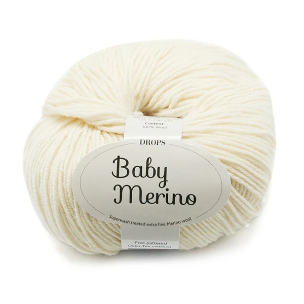 DROPS Baby Merino Uni Colour 003 Zartgelb