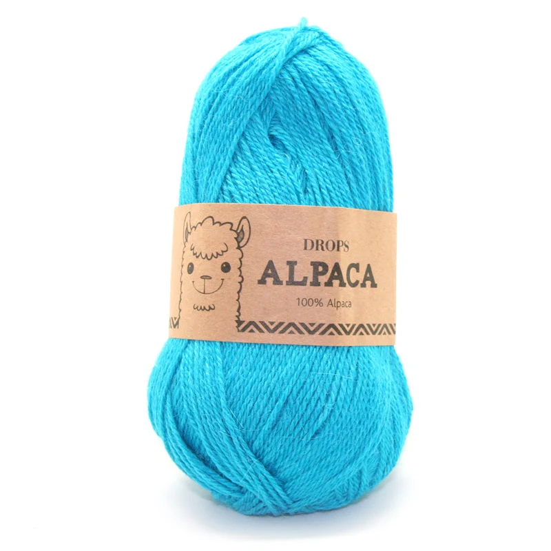 Drops Alpaka Uni Colour 2918 Dunkel-Türkis